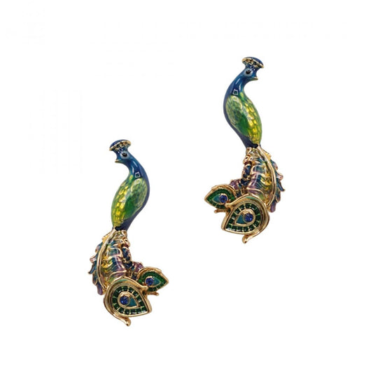 Bill Skinner Peacock Studs -nappikorvakorut